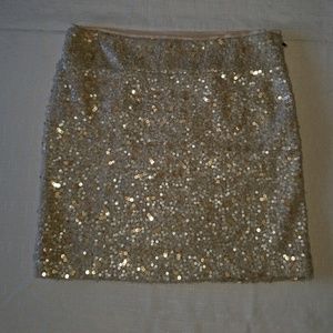 Banana Republic sequins skirt